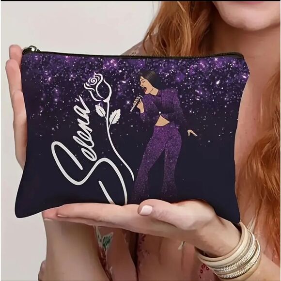 SELENA Toiletry Makeup Canvas Bag - Picture 4 of 6